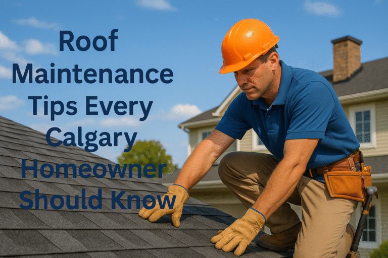 Roof Maintenance Tips Every Calgary Homeowner Should Know